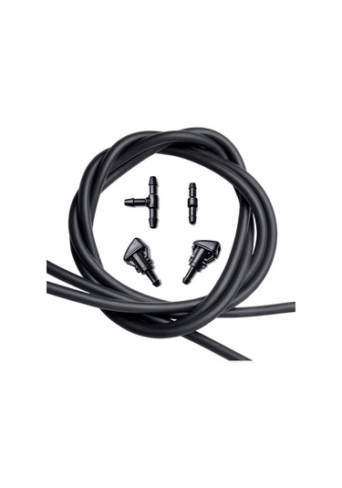 Reedark Chrysler/dodge/jeep/ram İçin 2 Metre Hortumlu 2 Bağlantılı Cam Yıkama Nozulu Seti - Net Görüş Sağlar