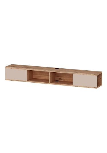 Arnetti Duvara Monte Mayer Televizyon Sehpası, Atlantik Çam Bej