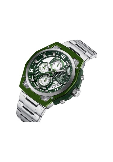 Naviforce Erkek Kol Saati Fonksiyonlu Çelik Kordon 2209 Yeşil