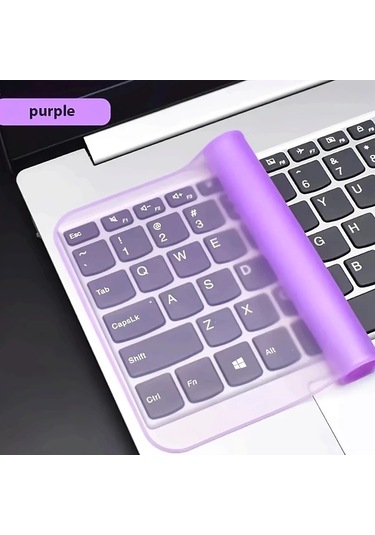 Chuangyinshop 12-14 Inç Macbook Uyumlu Air/pro İçin Şeffaf Ultra İnce Su Geçirmez Klavye Koruyucu