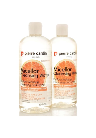 Pierre Cardin Grapefruit & Vitamin C Gently Cleansing Micellar Water 400 ML