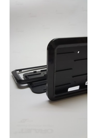 2 Adet Piyano Black Plakalık. Piano Black Licanse Plate Frame 308742391