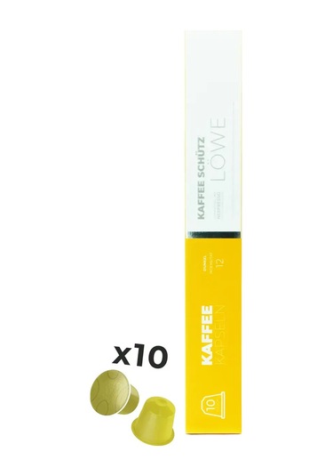 Kaffee Schütz Löwe Kapseln Kapsül Kahve 57 G