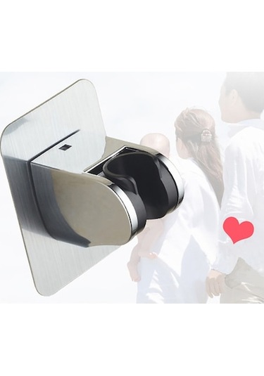 Tongxida Duş Başlığı Tutucu, Yüksek Kaliteli Askı Ayarlanabilir, Hafif Ve Dayanıklı, Tüm Duş Odaları İçin Uygun, Erkek Ve Kadı Diğer