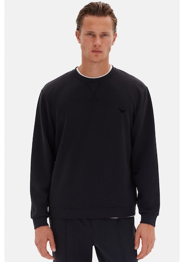 D'S Damat Ds Damat Regular Fit Siyah Düz Sweatshirt 5hce26172205m Çok Renkli