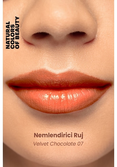 Bade Natural Nemlendirici Ruj Velvet Chocolate 07 %100 Doğal
