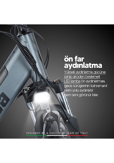 Stradacycles E-vivo Hd 28 Jant Elektrikli Şehir Gezi Bisikleti Antrasit