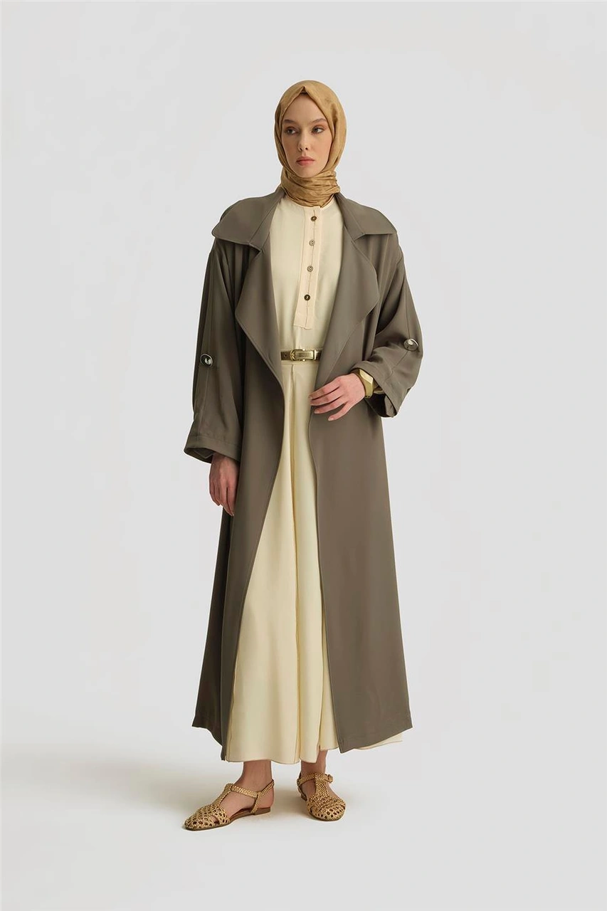 Armine Dökümlü Giy Çık 25y5805 Açık Haki Haki