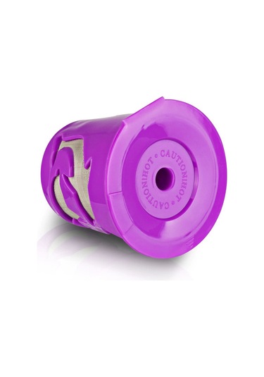 Aubyhe Tekrarlanan K-cup Kahve Filtresi Seti - 12 Adet Yeniden Doldurulabilir Kapsül Mor