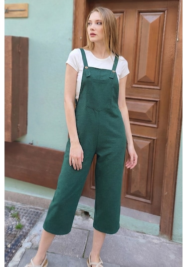 Armonika Kadın Bahçıvan Tulum Arm-20k001117 Zümrüt