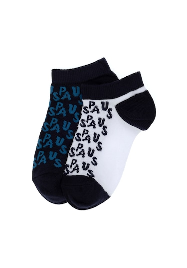 U.s. Polo Assn. Erkek Çocuk Beyaz Çorap Patik 50311345-vr013 Beyaz