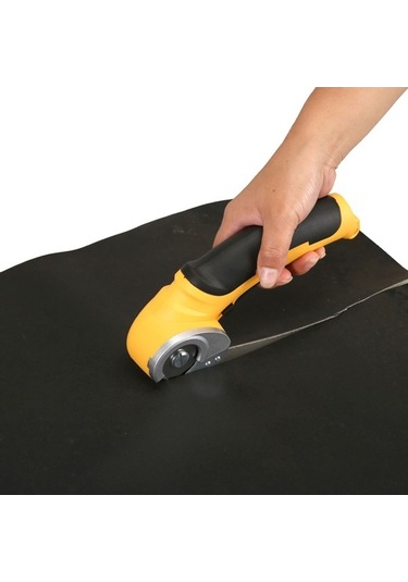 Pazly El Tipi Elektrikli Kumaş Kesici Fırça Motoru, Taşınabilir Kumaş Makinesi - Mukavva, Deri, Halı, Plastik Düzeltici Ve Budama Makası