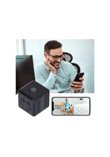 Secumore Gece Görüşlü Mini Wifi 1080p Kamera