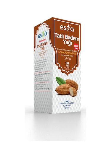 Esila Tatlı Badem Yağı 50 ML