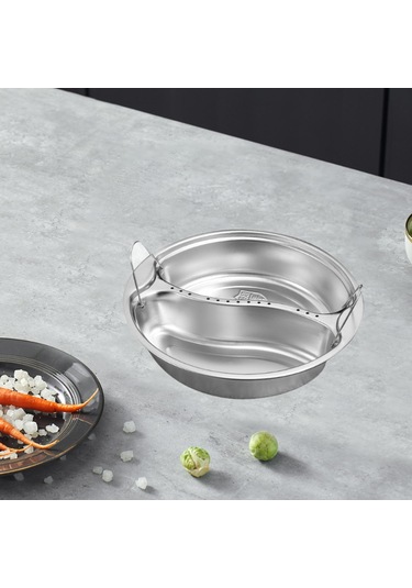 Homyl Patates Mutfak Için Paslanmaz Çelik Vapur Sepeti 18.8x4cm