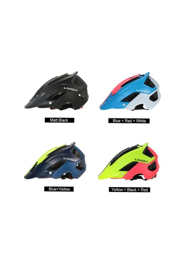 Lixada Jc-006 Dağ Bisikleti Kaskı Mat Siyah