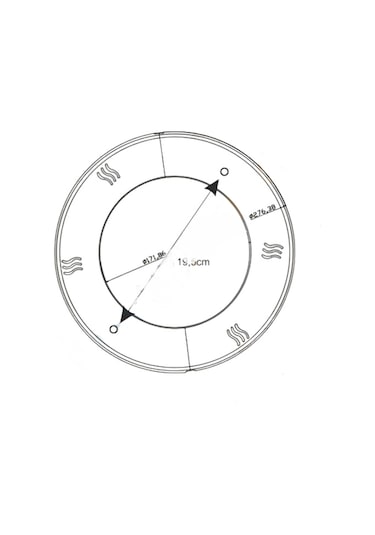 Mega Pool Mavi Led ( Osram ) Sıva Üstü Havuz Aydınlatma Lambası-F