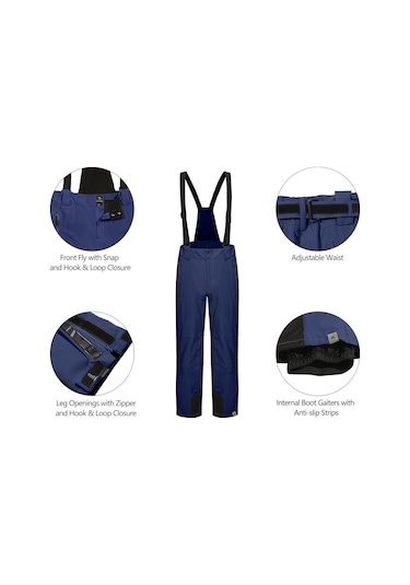 Mapamyumco Erkek Kayak Pantolonu - Lacivert M Lacivert