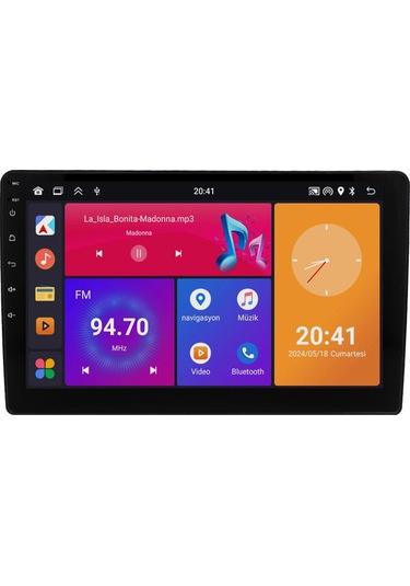 Citroen C5 Android Multimedya Sistemi 2009-2015 8+128 Gb 9"