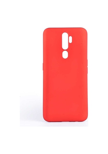 Oppo A5 2020 Kılıf Yumuşak Dokulu Soft İnce Mat Silikon Kapak Premier