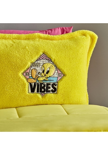 Karaca Home Looney Tunes Tweety Bird Tek Kişilik Comfort Set Sarı 203.12.01.0004