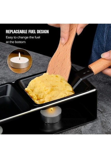 Ulzyvf Createtech Yapışmaz Tava Siyah Raclette Kompakt Hingers Seti Ambition Hp - Pratik Mutfak Aleti Siyah Siyah