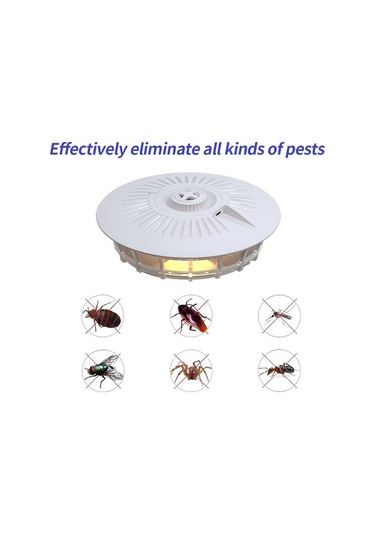 Trendooze Yapışkan Yakalama Ve Ve Usb Tuzak Pil Levhaları Lambası, İle İçin Ev Dahil Çok Çalışır, Böcek Bahçe Amaçlı Eh