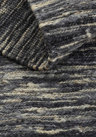 Cool Halı Wicker Lacivert Natural Jüt Halı Yolluk El Dokuma Jüt Kilim Hasır Halı Bohem El Halısı Otantik Halı Lacivert