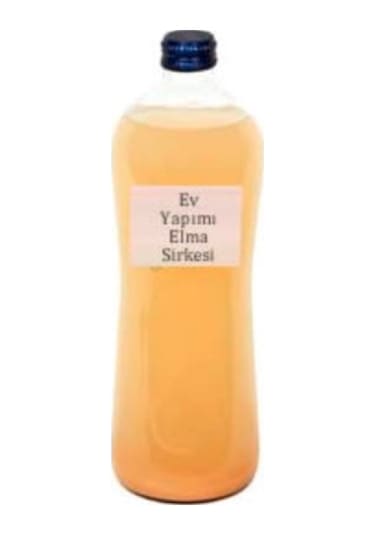 Ev Yapımı Amasya Yöresi Elma Sirkesi 1 L