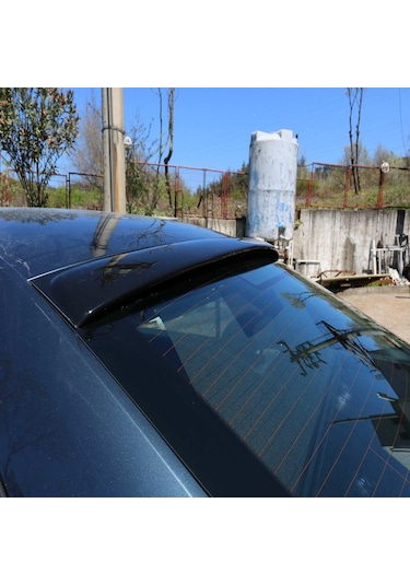 Skoda Octavia Arka Cam Üstü Spoyler Akrilik Abs Piano Black 20