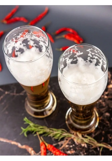 Pasabahce Bardaklar Cam 415 Ml Set 2 Adet. Bira 40777920 Beyaz