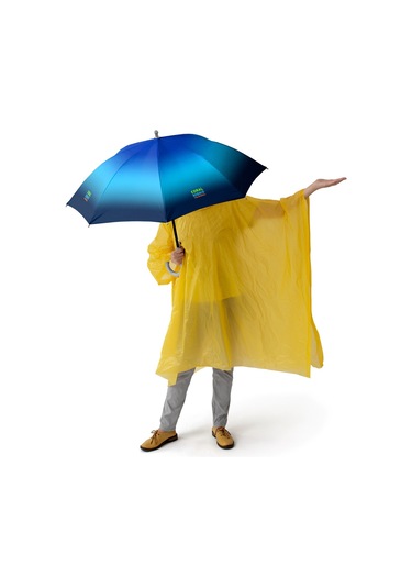 Coral High Kids Lacivert Mavi Renk Geçişli Çocuk Şemsiyesi 12681