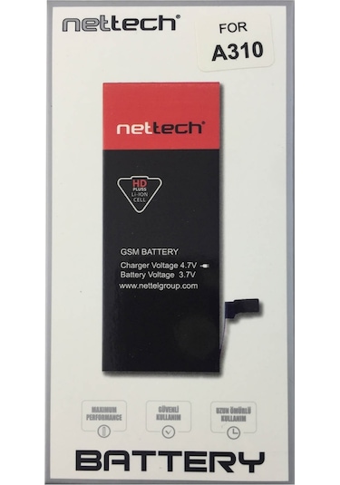 Samsung Galaxy Uyumlu A310 A3 2016 için Nettech 1750 Mah Lityum-Lion Bat