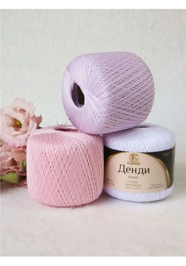 Kamteks Örgü İçin Pamuk Dantel Kamtex İplikleri 105011545