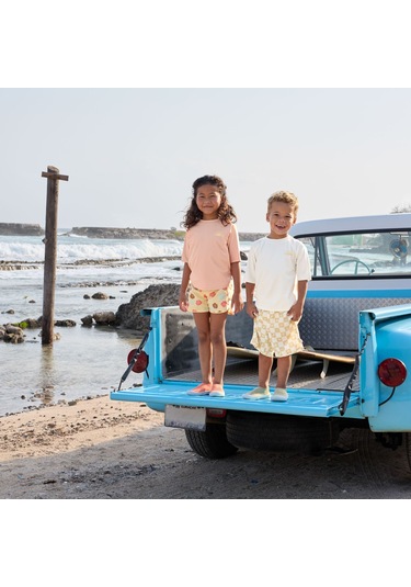 Lassig Sunshine Uv Korumalı Kısa Kollu Mayo Tişört Sea Salt