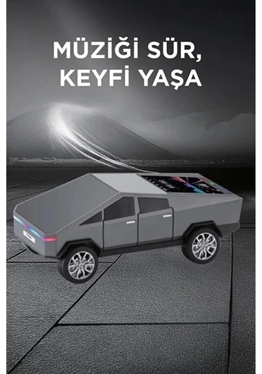 D68 Cyber Model Araba Tasarımlı Bluetooth Hoparlör 15w Güçlü Ses Rgb Led /tws/usb