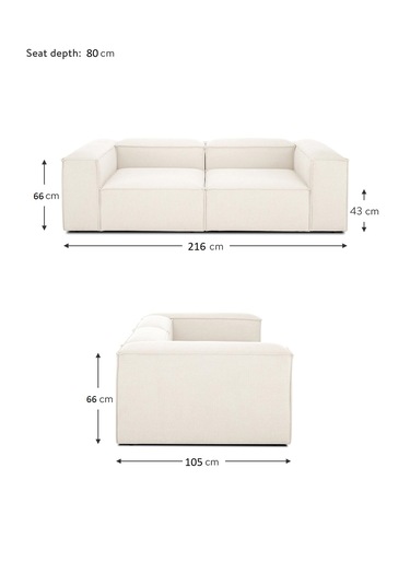 Mode Soft Köşe Koltuk Takımı 3 Modül 2 Köşe 1 Puf Kırık Beyaz