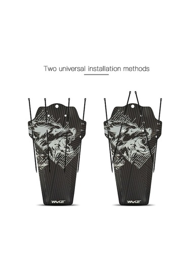 Pazly Takım Seti Renkli Ön Ve Arka Bisiklet Çamur Lastiği Koruması Hc 1 Çok Renkli Çok Renkli