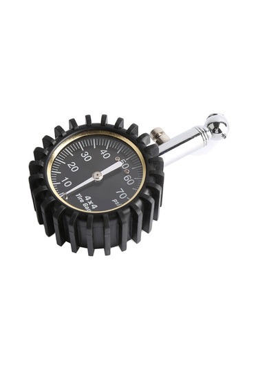 Youtek Metal Mekanik Lastik Basınç Ölçer, 0-60psı, Gece Işığı İle Okunabilir, Ev Ve Motosiklet İçin Taşınabilir Sigorta Gereci