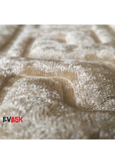 Evaşk Seccade,Diz Ağrıtmayan Kadife Kabartma Kaymaz Namazlık