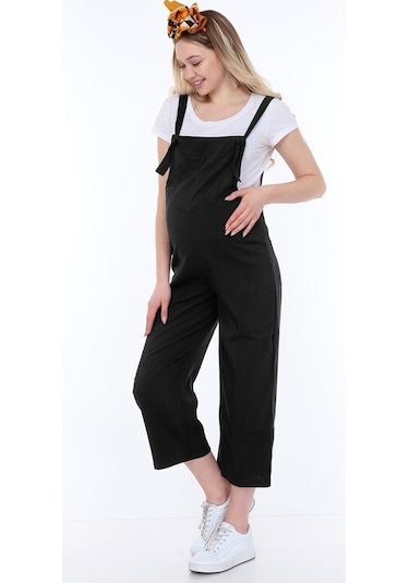 Luvmabelly Myra6105 Hamile Salopet Siyah