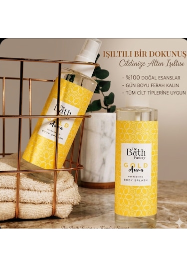 Vanilya Aromalı Vücut Body Splash