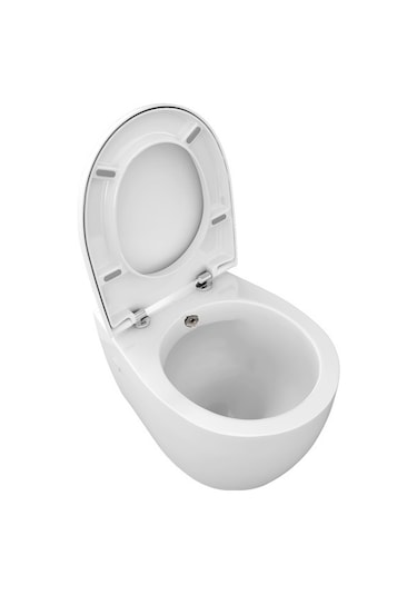 İsvea Kanalsız Asma Klozet + Gömme Rez. + Buton + Stop Valf Set