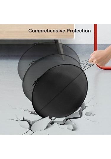 Createtech Jys Jys-mq008 Meta Quest 3 Vr Gözlük Koruyucu Çanta, Darbeye Dayanıklı, Taşınabilir Sert Kabuk, Siyah Siyah