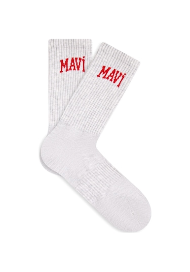 Mavi - Gri Soket Çorap 0911160-82816 Gri