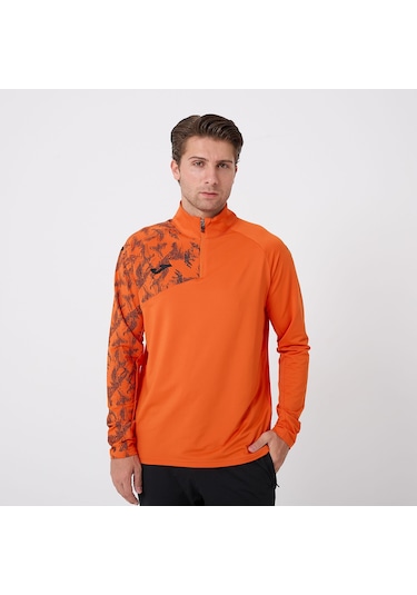 Turuncu Joma Erkek Futbol Sweatshirt Premium Training Sweat 9212328 Turuncu