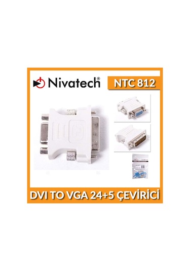 Nıvatech Dvı To Vga 24+5p Cevırıcı