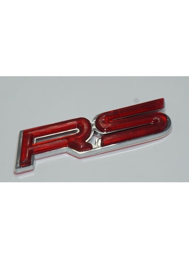 Honda Uyumlu Rs Kırmızı Abs 3m 3d Bagaj Logo Amblem