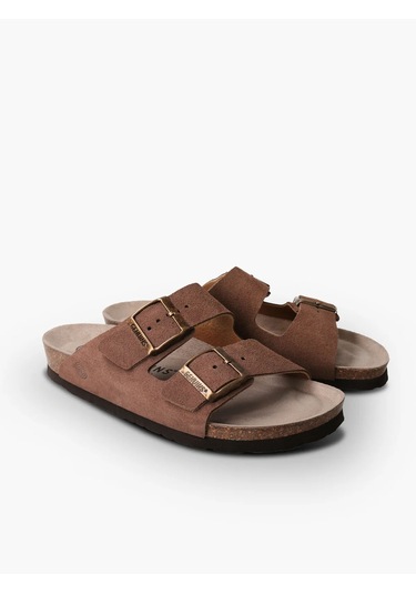 Terlik Erkek Hawaıı G106020 Genuins Velour Terra Velour Terra Kahverengi