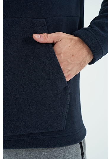 Tommy Life Hern Lacivert Erkek Polar Sweatshirt - 88301 Lacivert